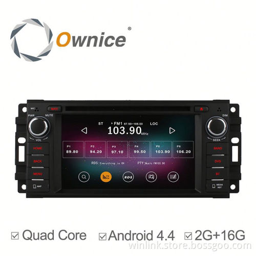 2G Ram Wholesale price quad core Android 4.4 & Android 5.1 car gps navigation for Dodge Avenger Caliber 8.4 built in wifi